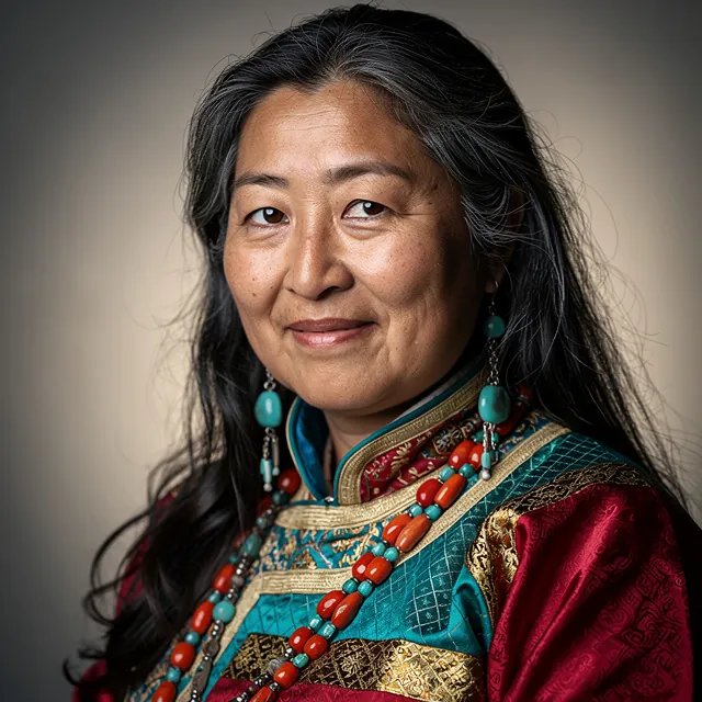 Portrait de Lhamo Tsering