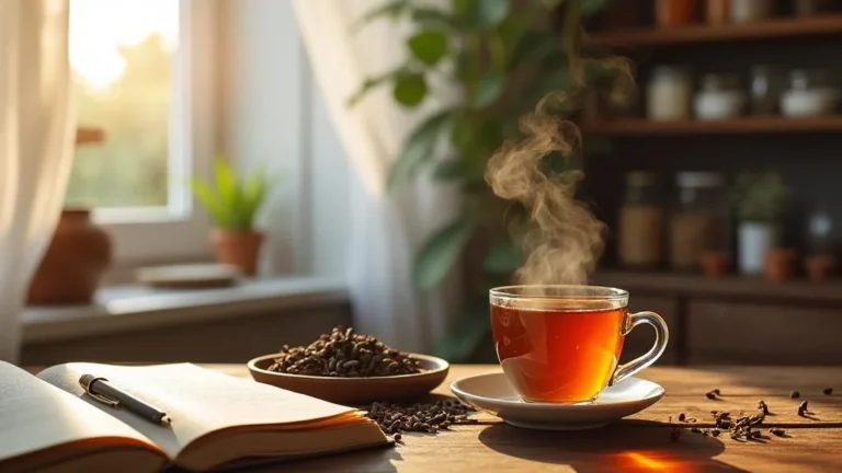21 jours de tisane à la cardamome noire et ma digestion notée chaque matin